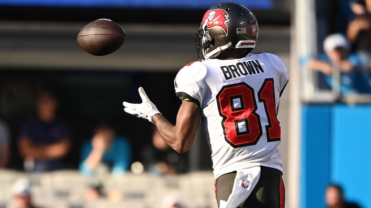 Tampa Bay Buccaneers wide receiver Antonio Brown