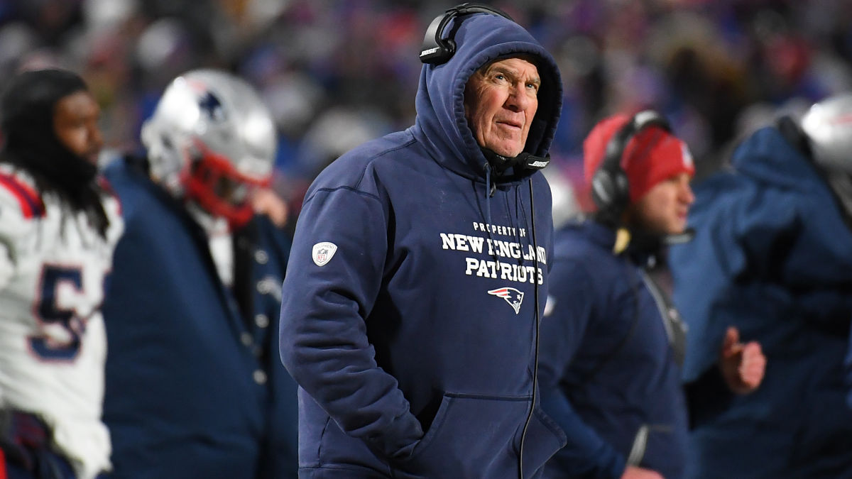 New England Patriots head coach Bill Belichick