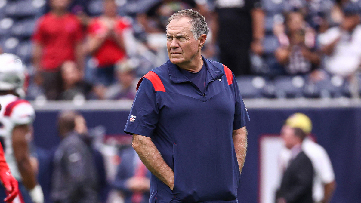 New England Patriots head coach Bill Belichick