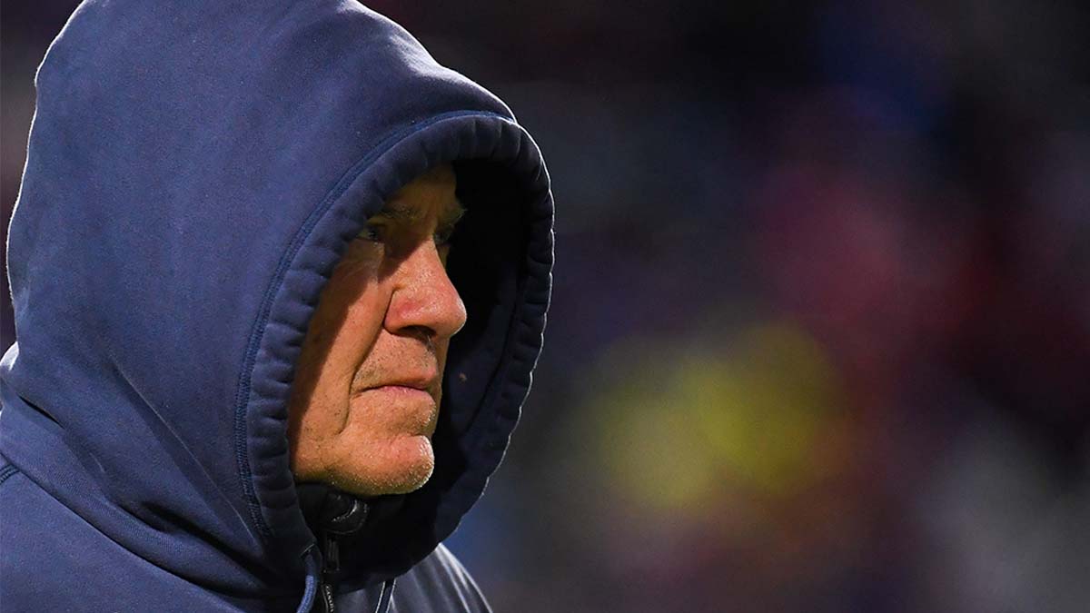 Patriots head coach Bill Belichick