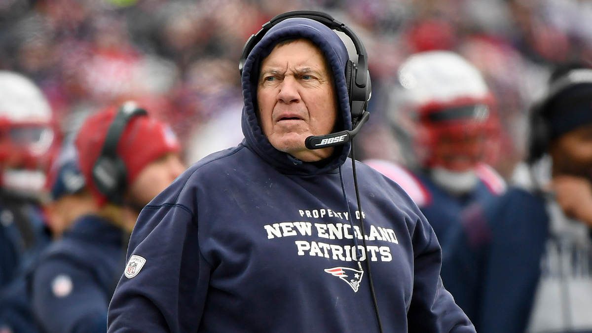 New England Patriots head coach Bill Belichick