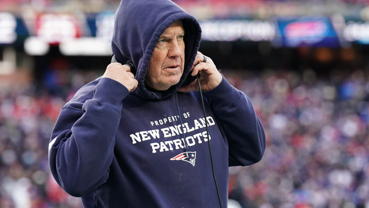 New England Patriots head coach Bill Belichick