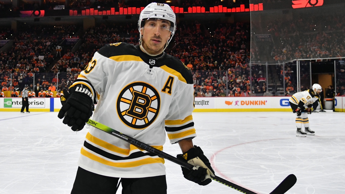 Boston Bruins left wing Brad Marchand