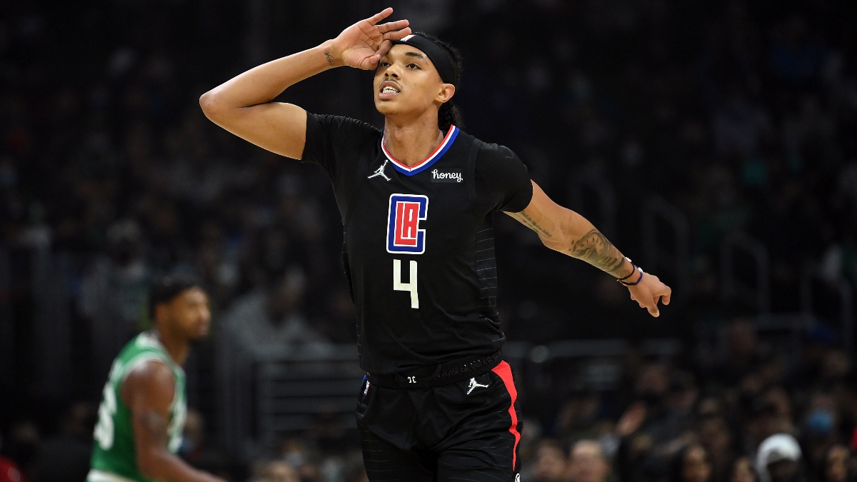 Los Angeles Clippers guard Brandon Boston Jr. (4)