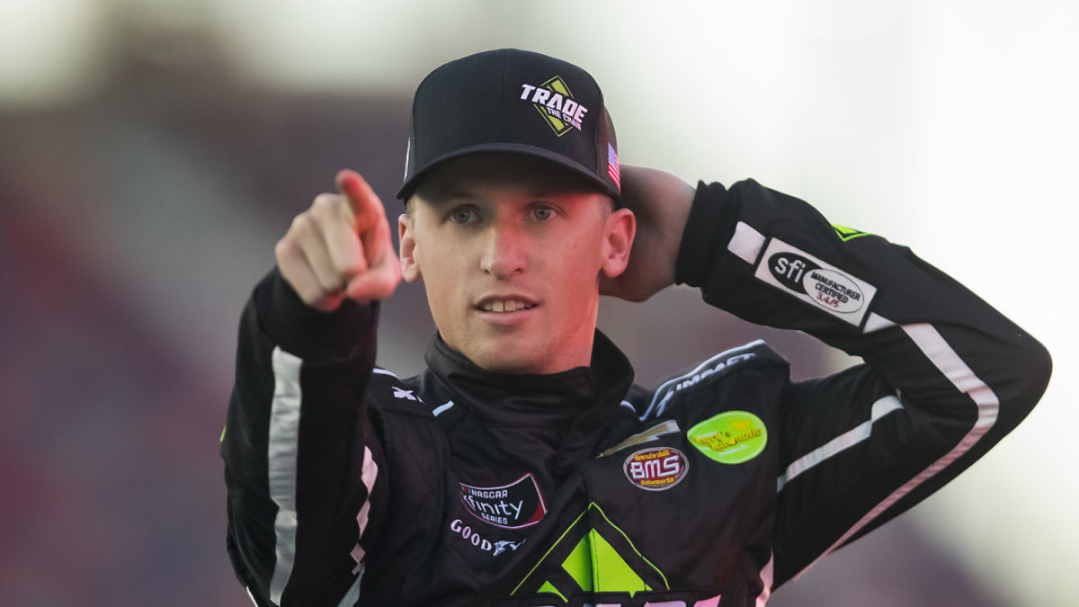 NASCAR driver Brandon Brown
