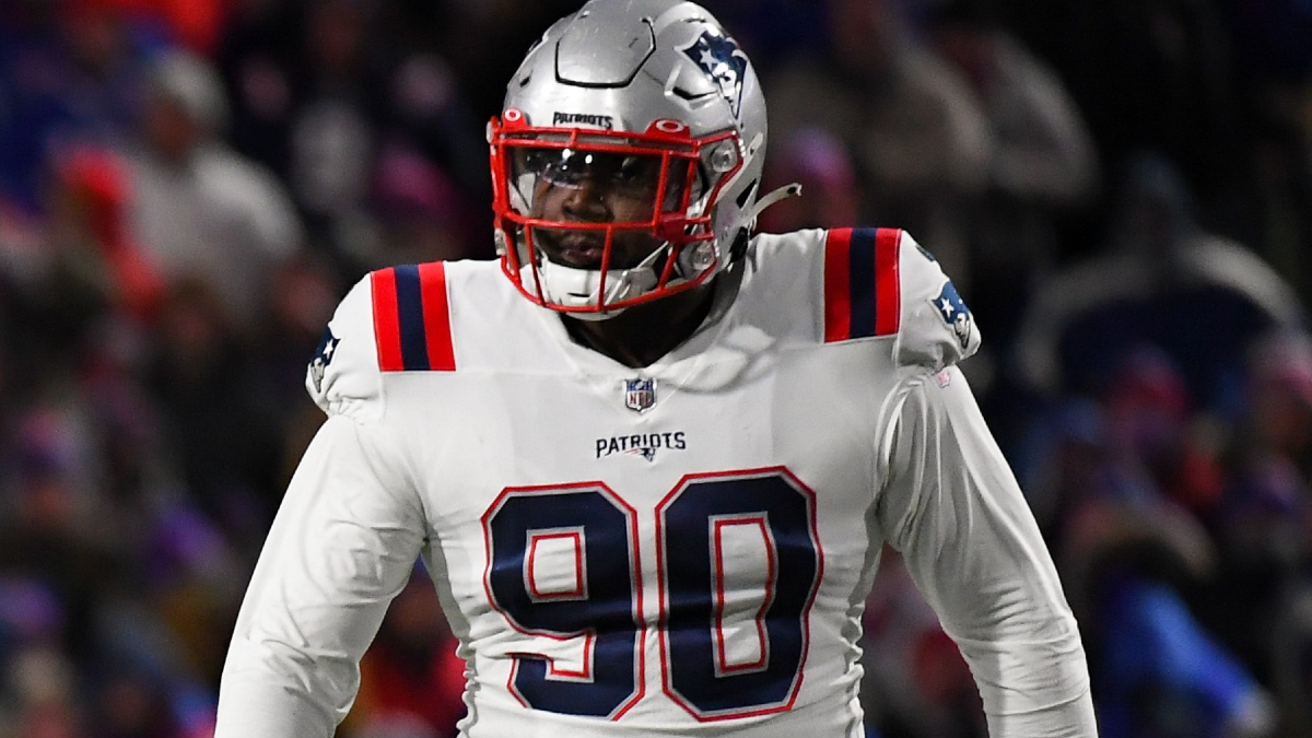 New England Patriots defensive tackle Christian Barmore