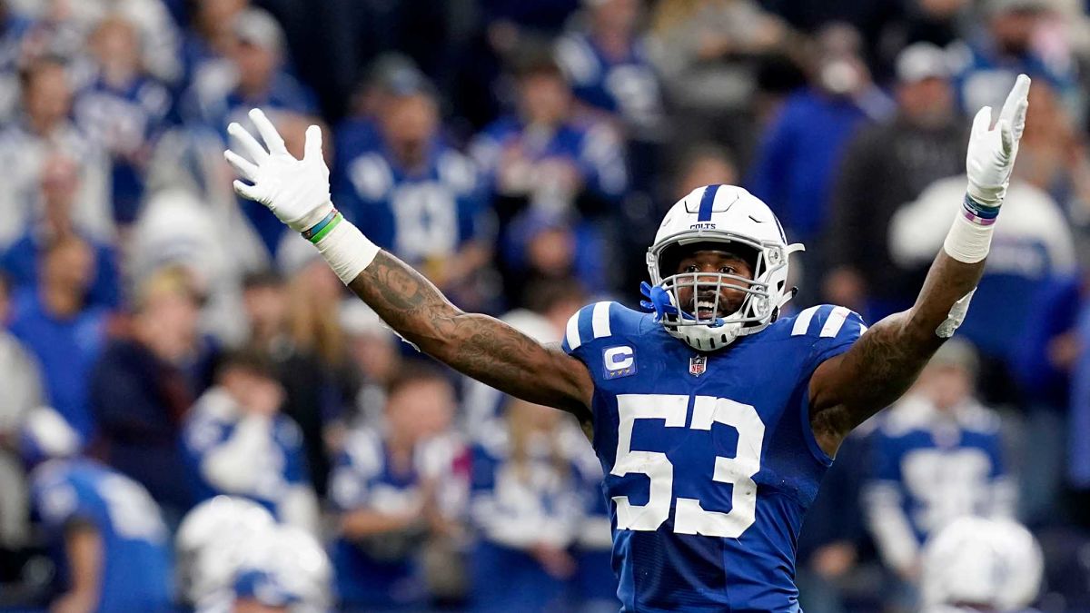 Indianapolis Colts linebacker Darius Leonard