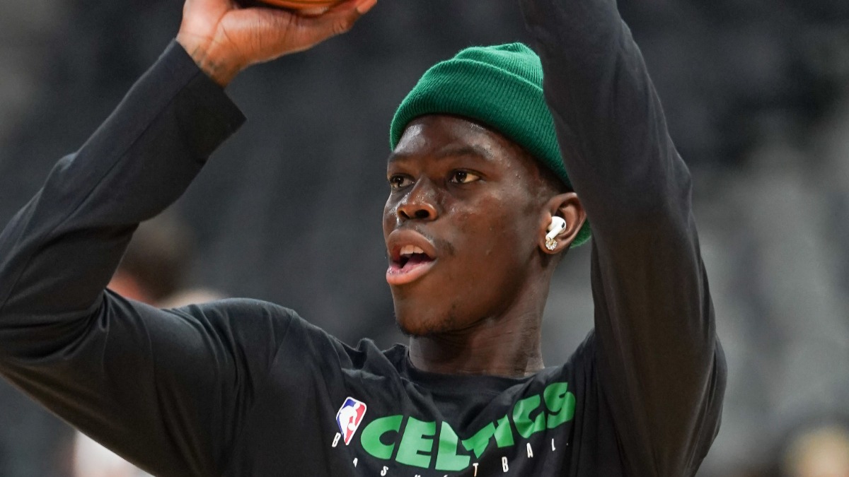 Boston Celtics guard Dennis Schroder