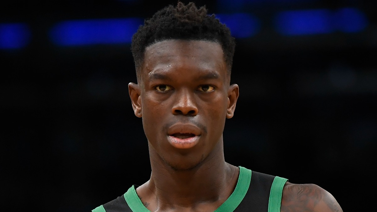 Boston Celtics guard Dennis Schroder