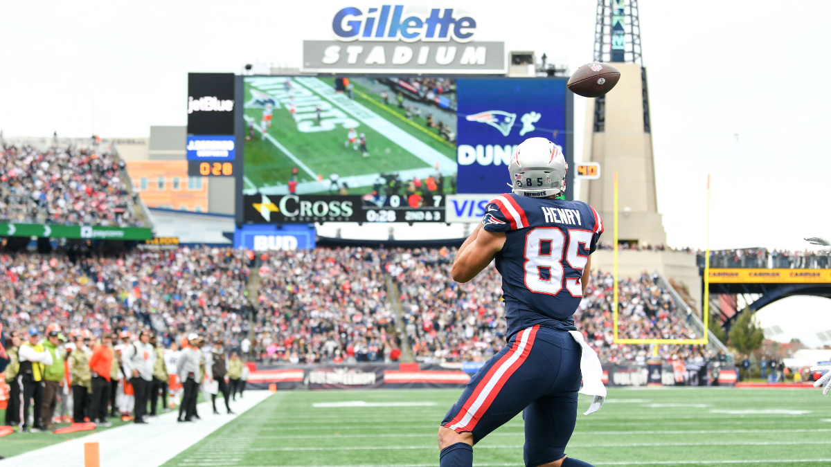 New England Patriots tight end Hunter Henry