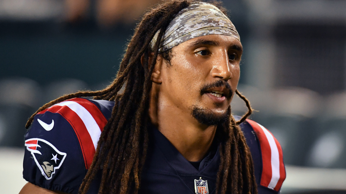 New England Patriots fullback Jakob Johnson