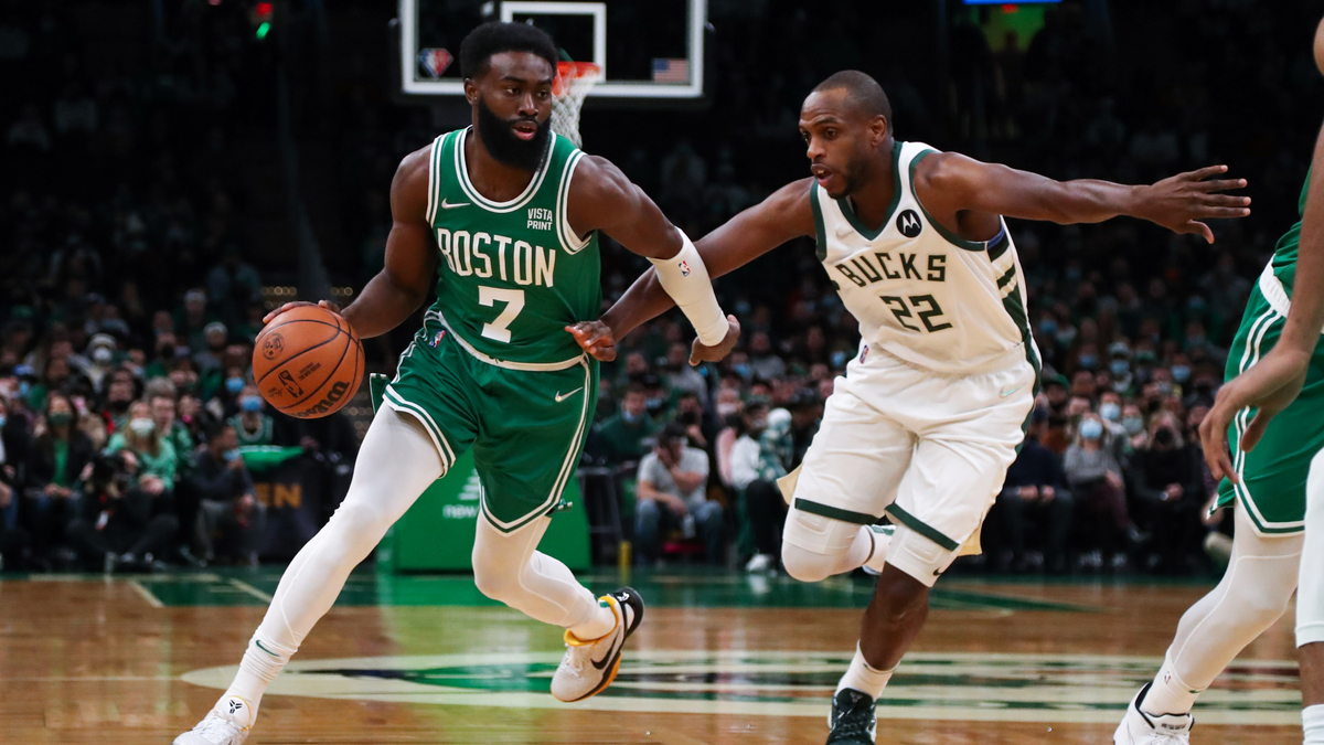 Boston Celtics guard Jaylen Brown