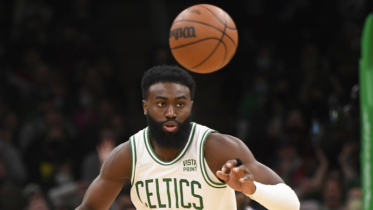 Boston Celtics guard Jaylen Brown
