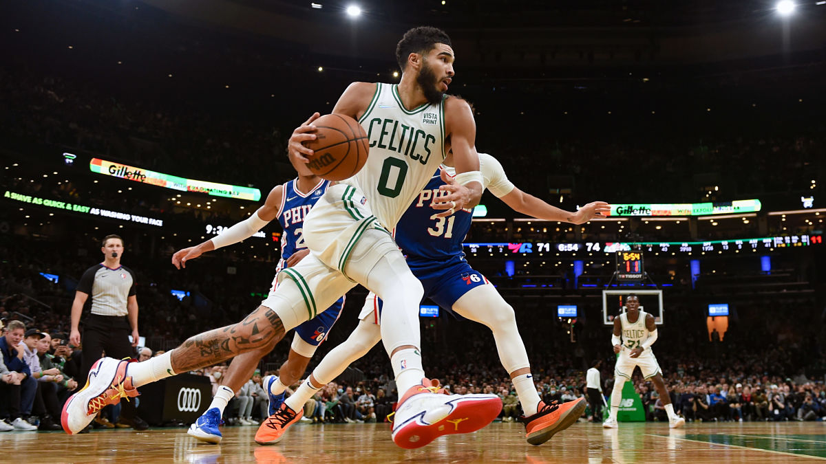 Boston Celtics forward Jayson Tatum