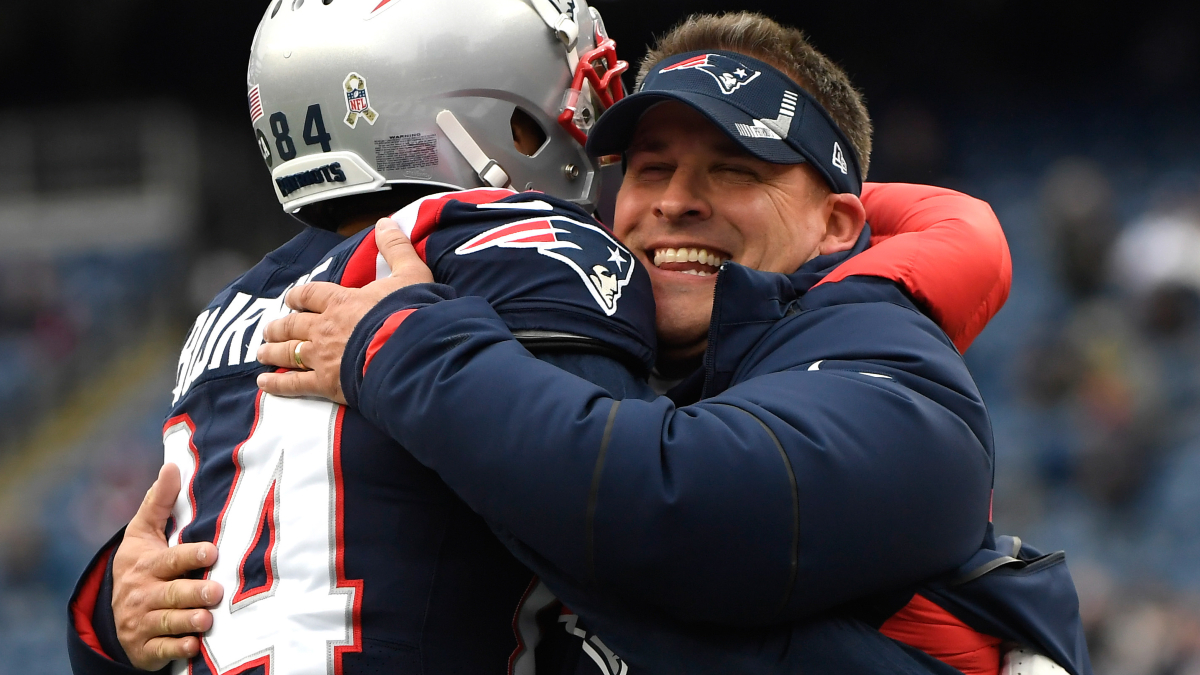 New England Patriots offensive coordinator Josh McDaniels