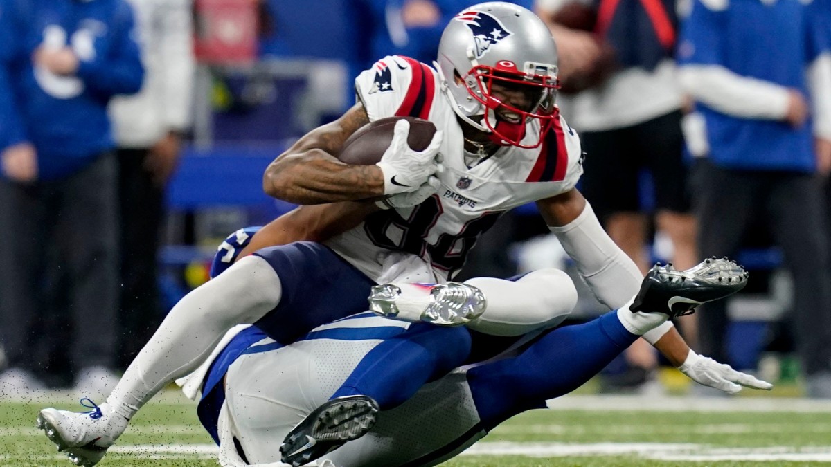 New England Patriots wide receiver Kendrick Bourne