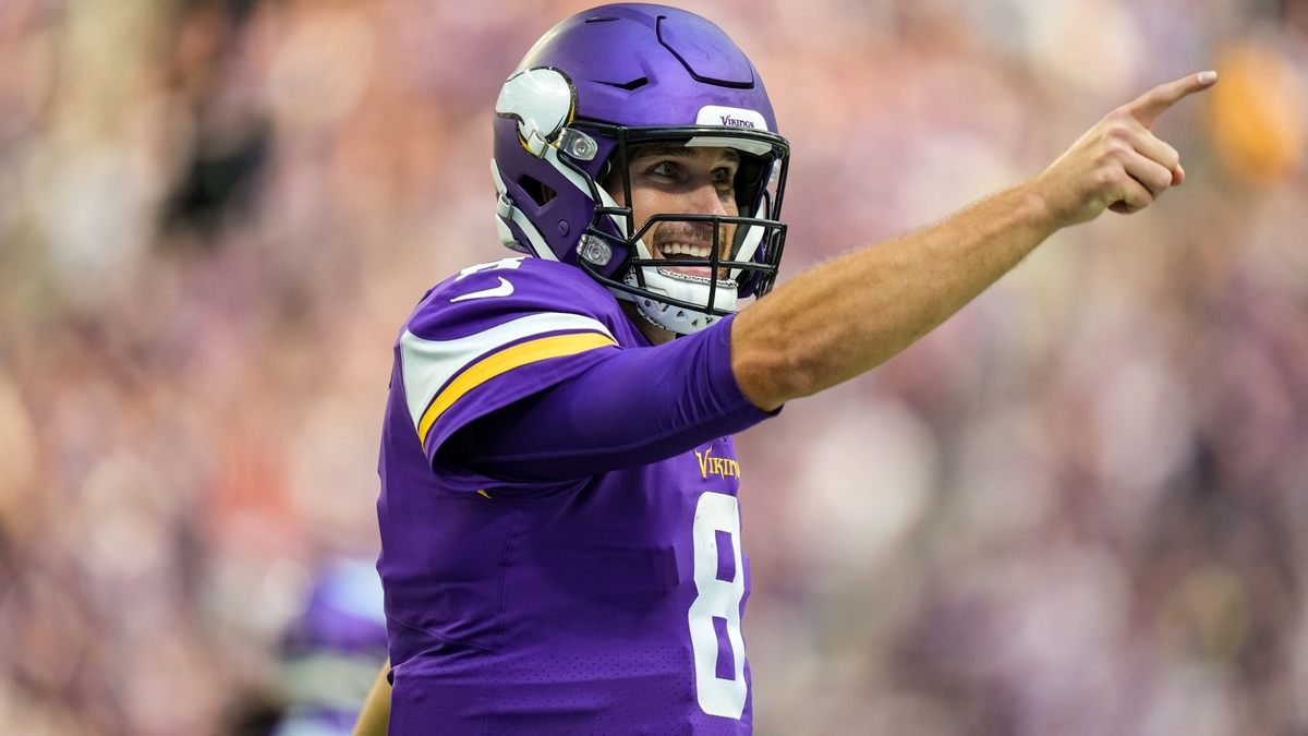 Minnesota Vikings quarterback Kirk Cousins