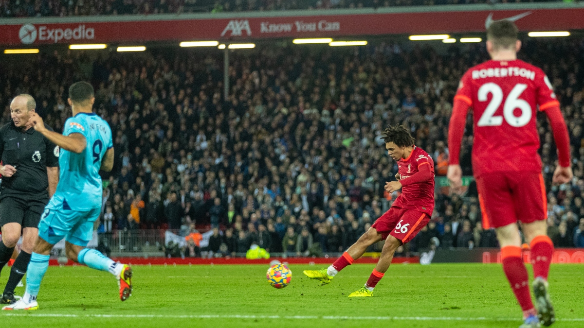 Liverpool defender Trent Alexander-Arnold (66)