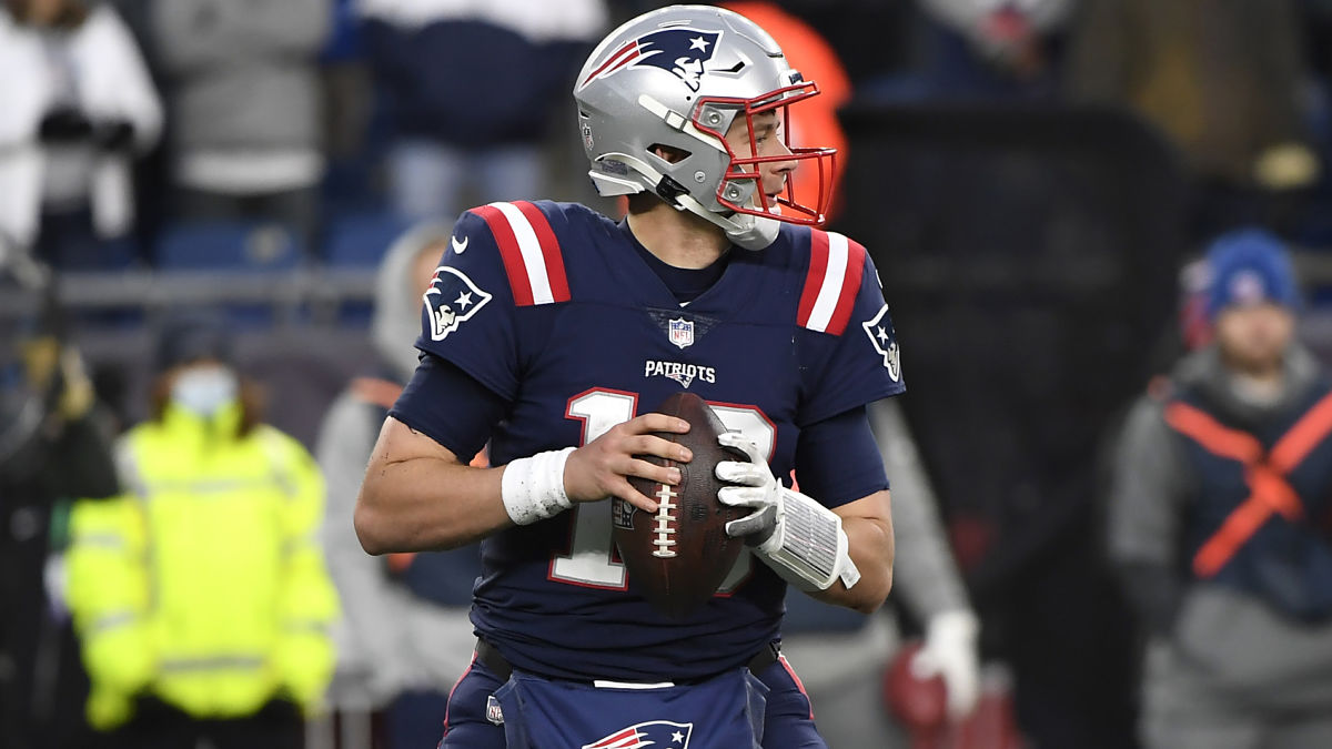 New England Patriots quarterback Mac Jones
