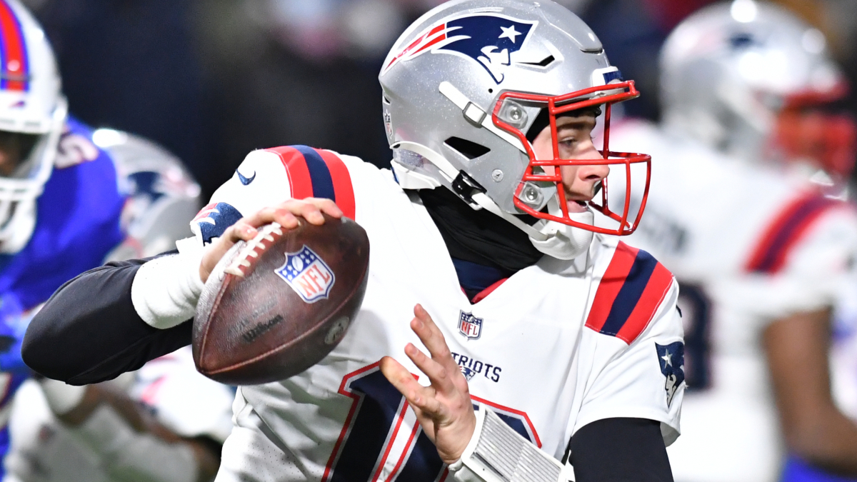 New England Patriots quarterback Mac Jones