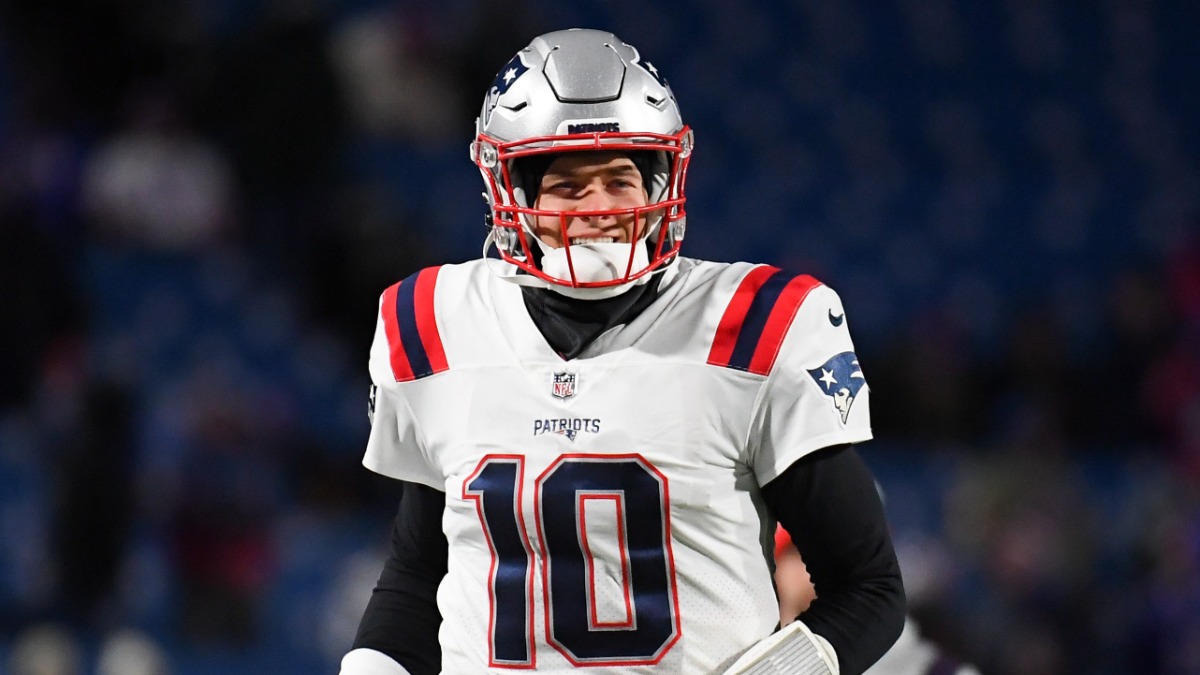 New England Patriots quarterback Mac Jones