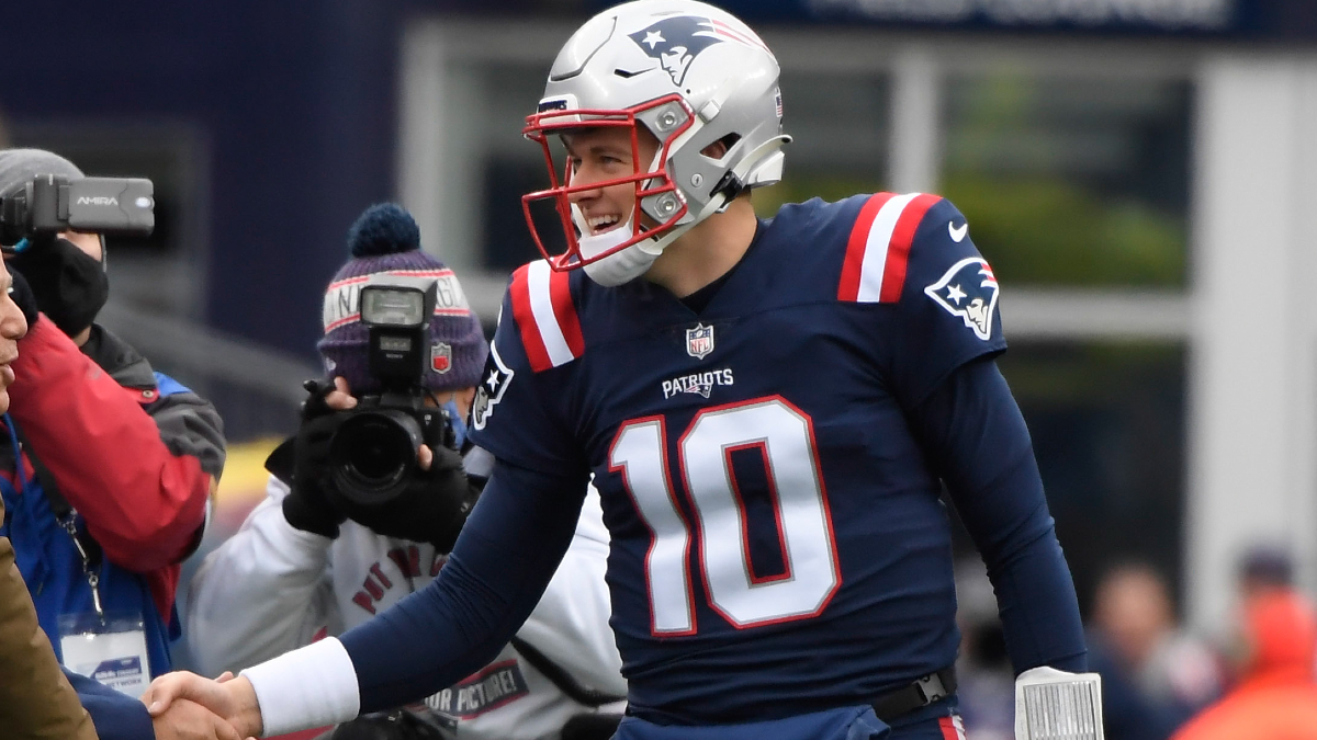 New England Patriots quarterback Mac Jones