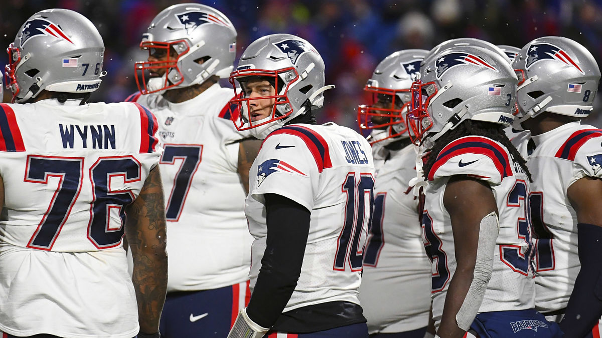 New England Patriots quarterback Mac Jones