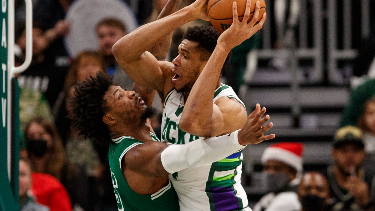 Boston Celtics point guard Marcus Smart