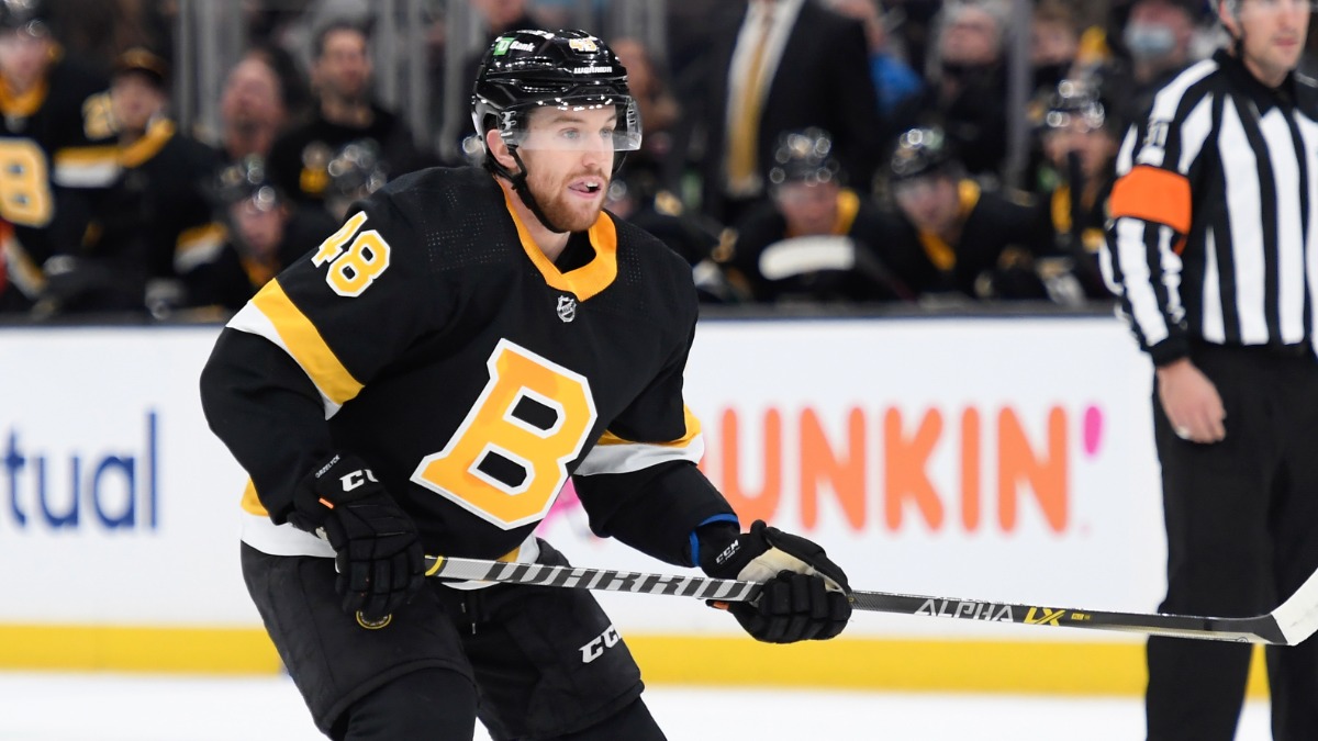 Boston Bruins defenseman Matt Grzelcyk