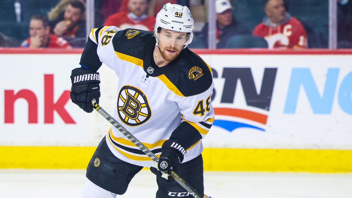 Boston Bruins defenseman Matt Grzelcyk