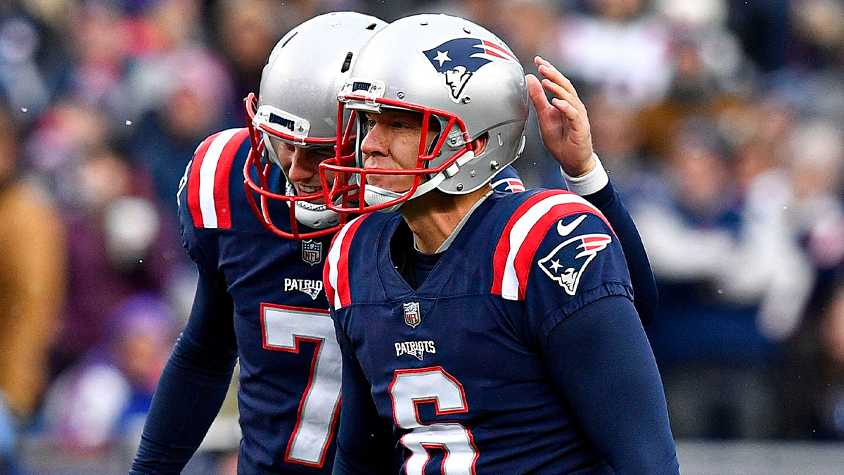 New England Patriots kicker Nick Folk
