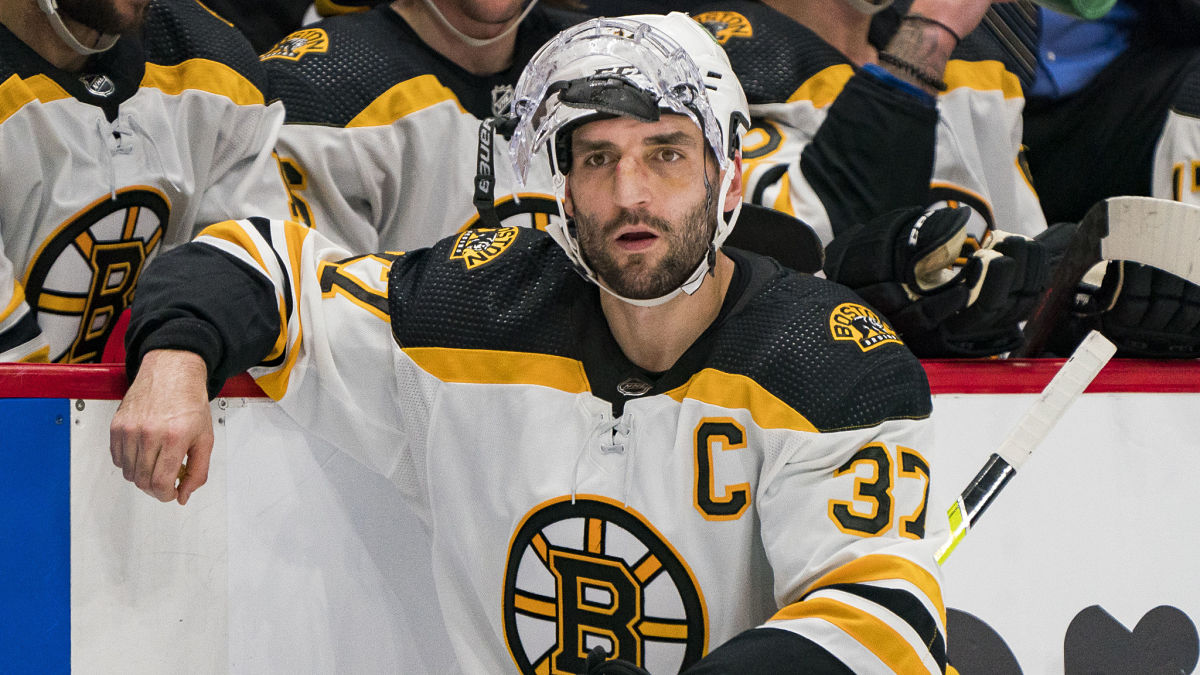Boston Bruins center Patrice Bergeron