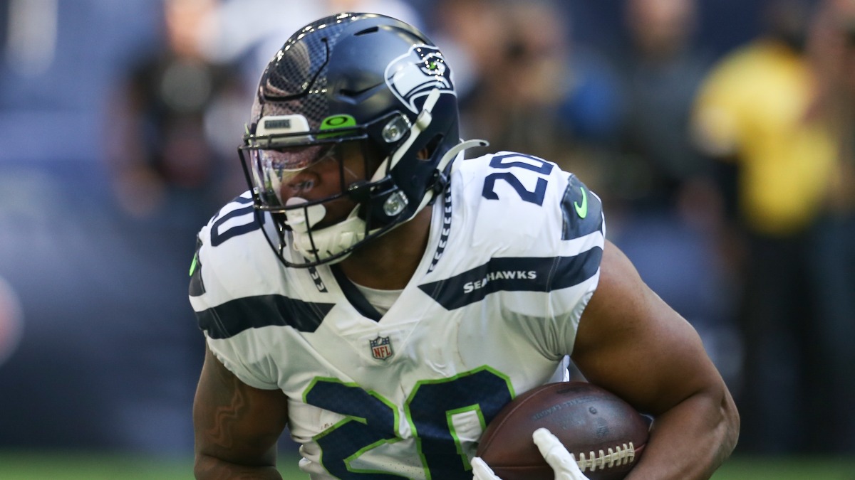 Seattle Seahawks running back Rashaad Penny