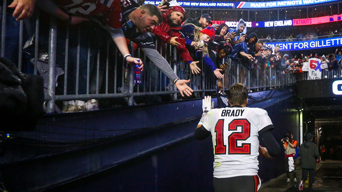 Tampa Bay Buccaneers quarterback Tom Brady