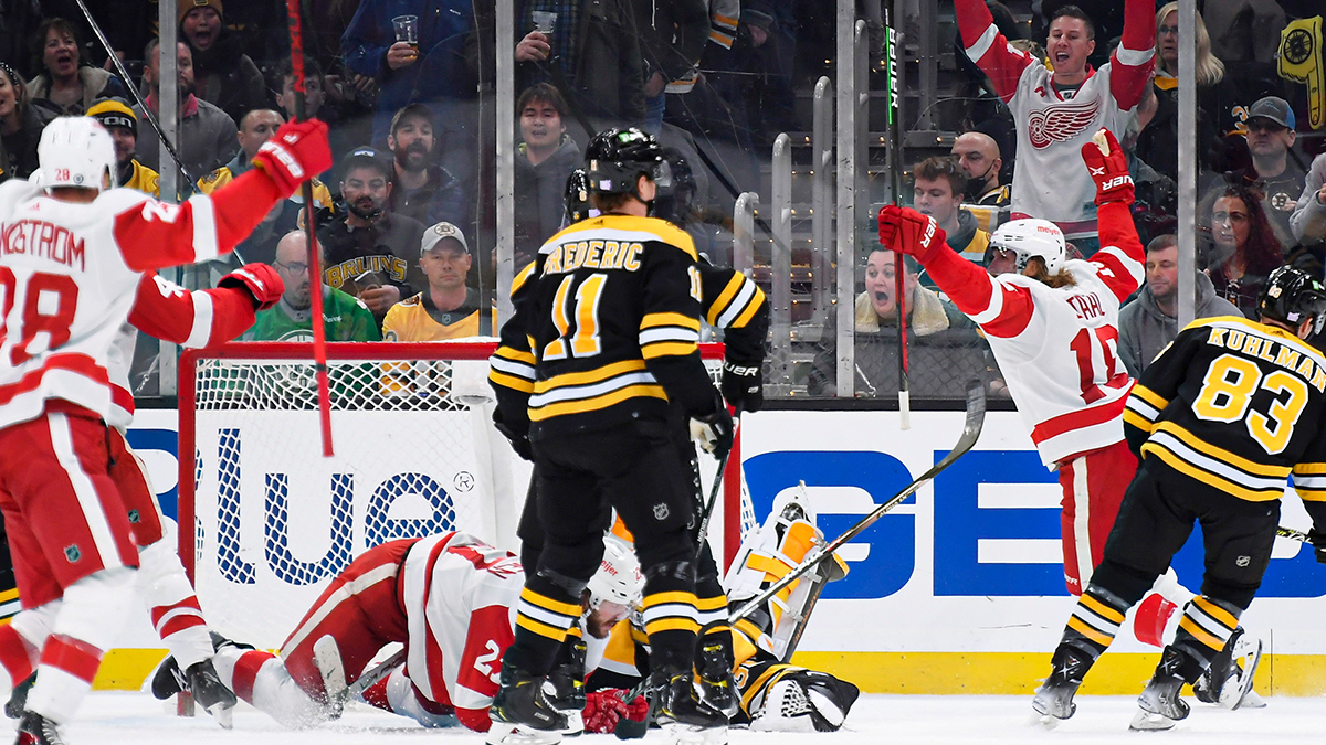 Boston Bruins centerman Trent Frederic