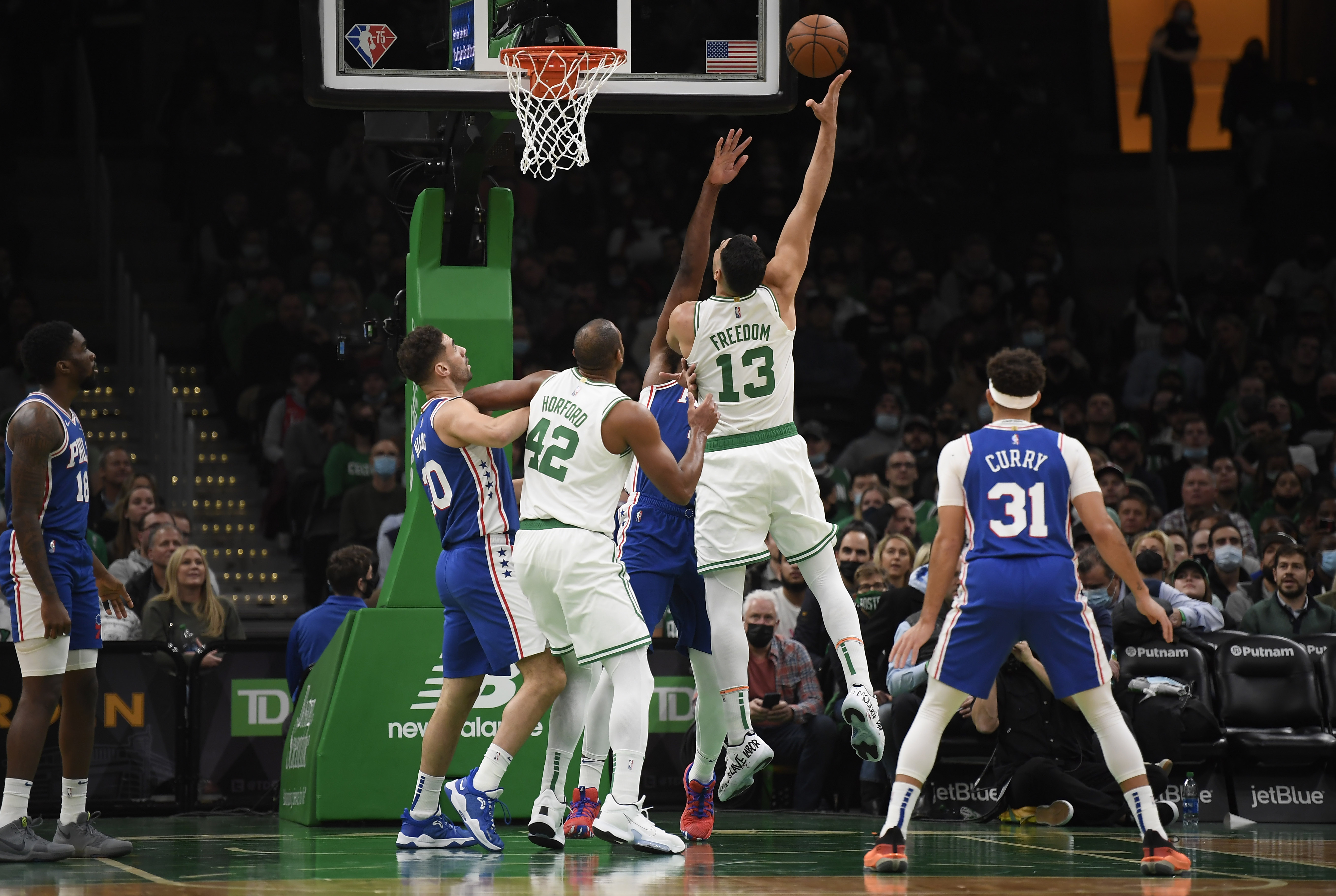 Boston Celtics center Enes Freedom