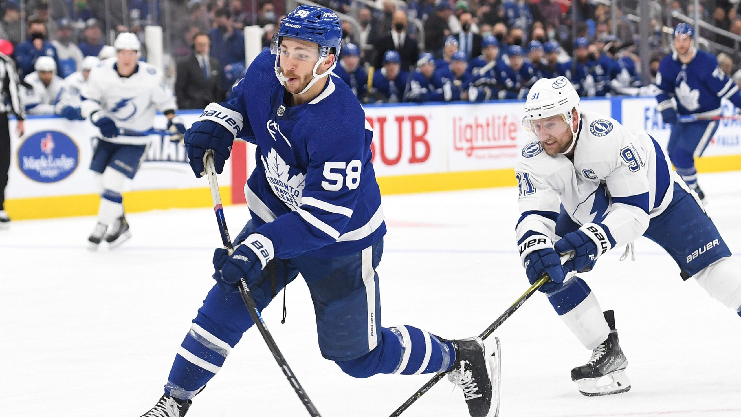 NHL: Tampa Bay Lightning at Toronto Maple Leafs