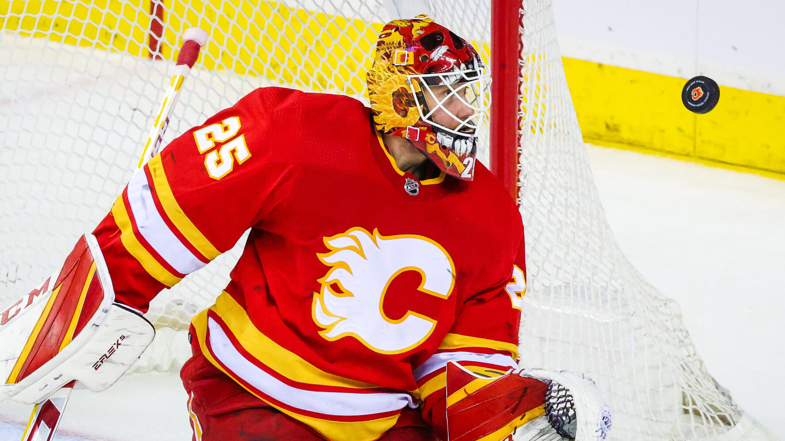 NHL: Boston Bruins at Calgary Flames