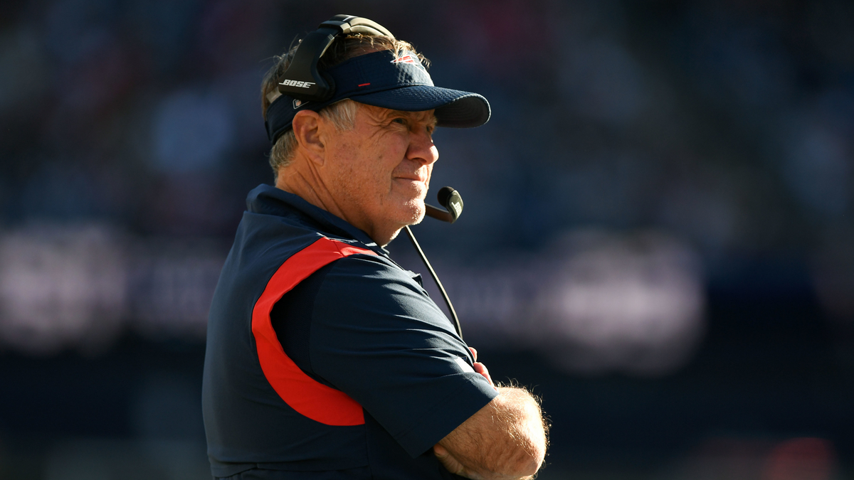 New England Patriots head coach Bill Belichick