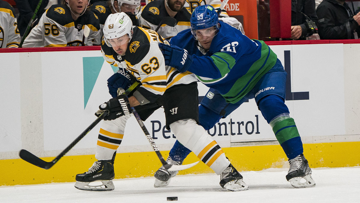Boston Bruins forward Brad Marchand