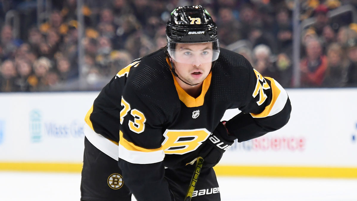 Boston Bruins defenseman Charlie McAvoy