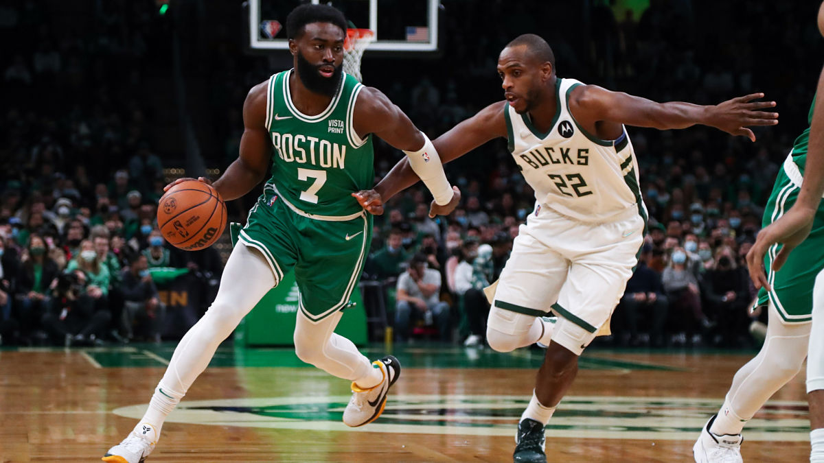 Boston Celtics guard Jaylen Brown