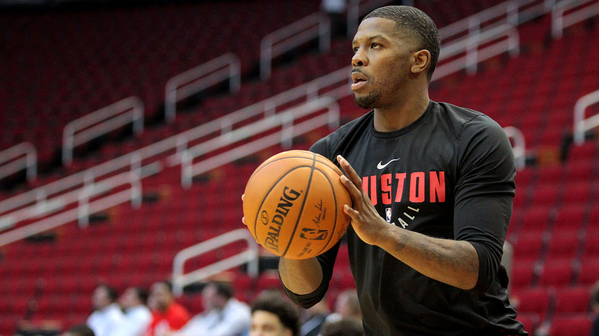 Houston Rockets guard Joe Johnson