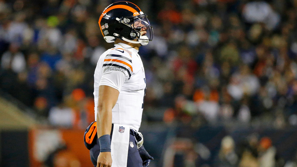 Chicago Bears quarterback Justin Fields