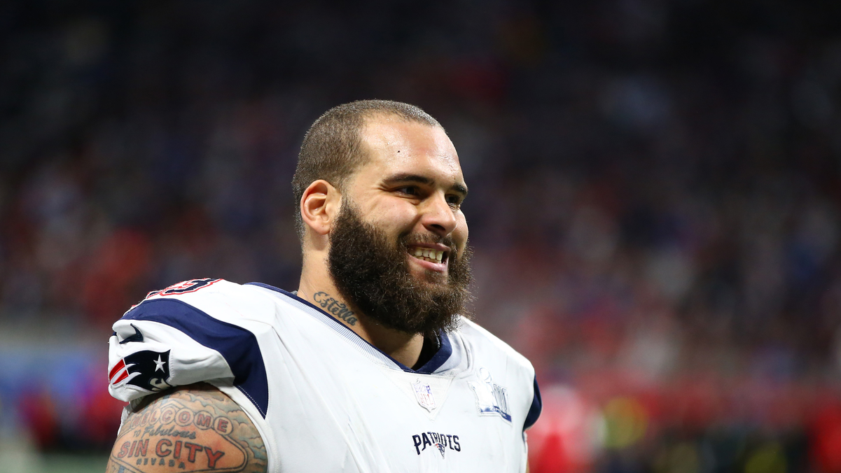 New England Patriots defensive tackle Lawrence Guy