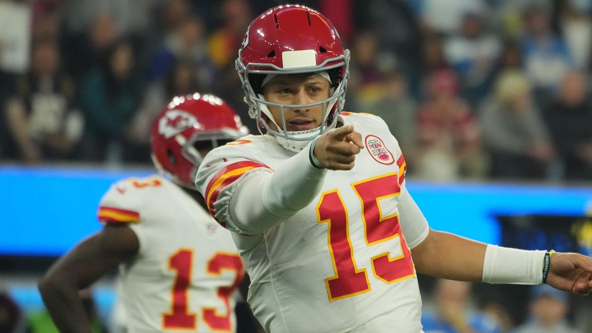 Kansas City Chiefs quarterback Patrick Mahomes