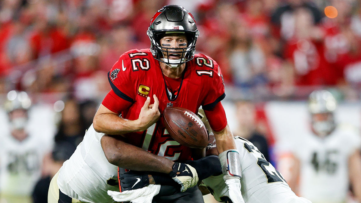 Tampa Bay Buccaneers quarterback Tom Brady