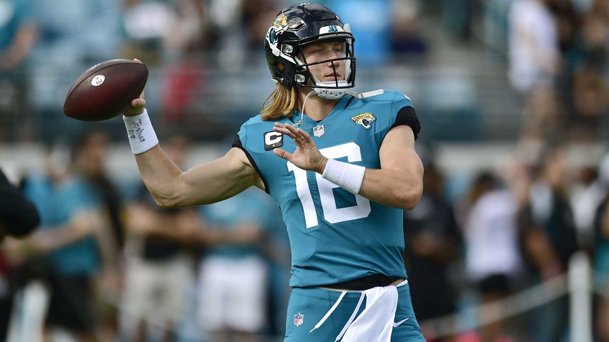 Jacksonville Jaguars quarterback Trevor Lawrence