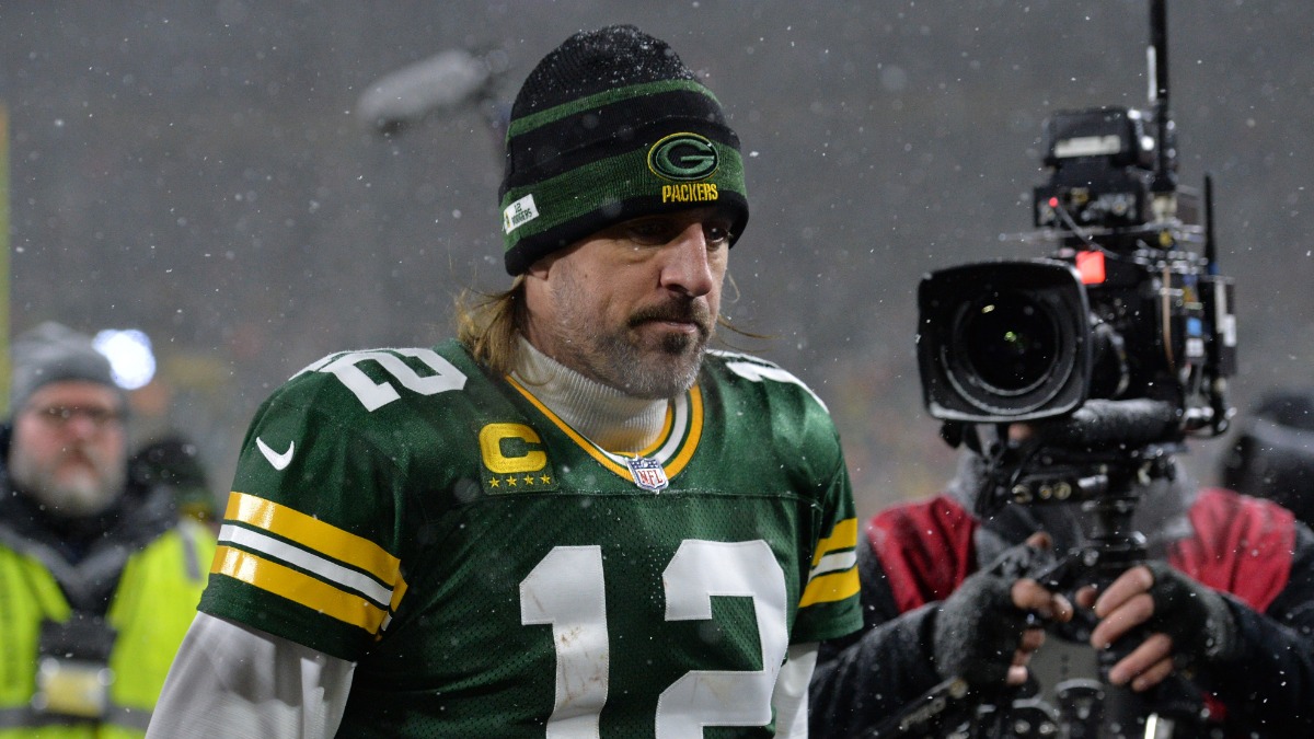 Green Bay Packers quarterback Aaron Rodgers
