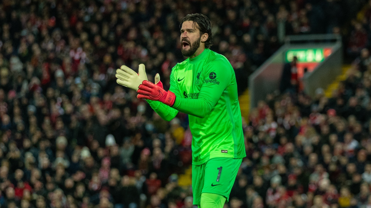 Liverpool goalkeeper Alisson